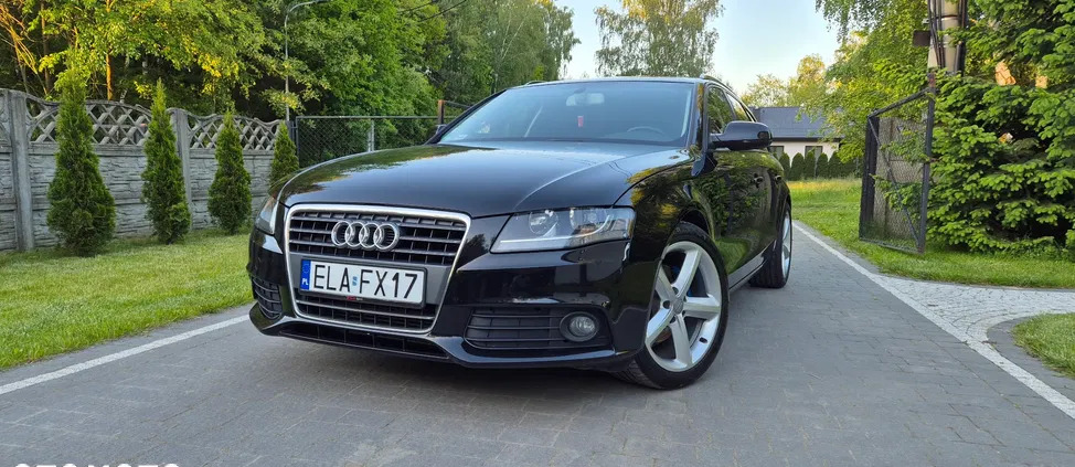 łódzkie Audi A4 cena 31900 przebieg: 252000, rok produkcji 2010 z Łask